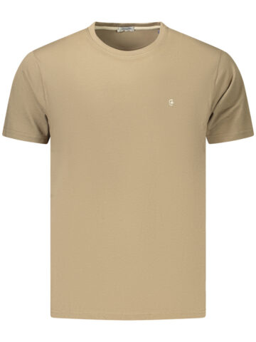COVERI MOVING MEN'S SHORT-SLEEVE T-SHIRT BROWN TJ1895_MATERRA