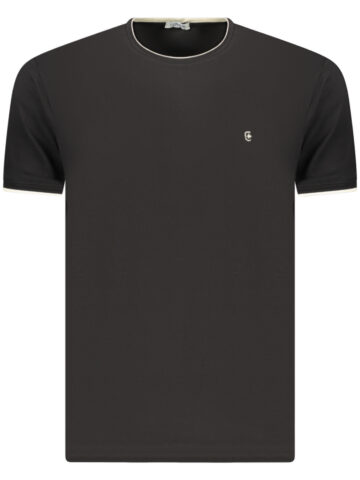 COVERI MOVING MEN'S SHORT-SLEEVE T-SHIRT BLACK TJ2913_NENERO