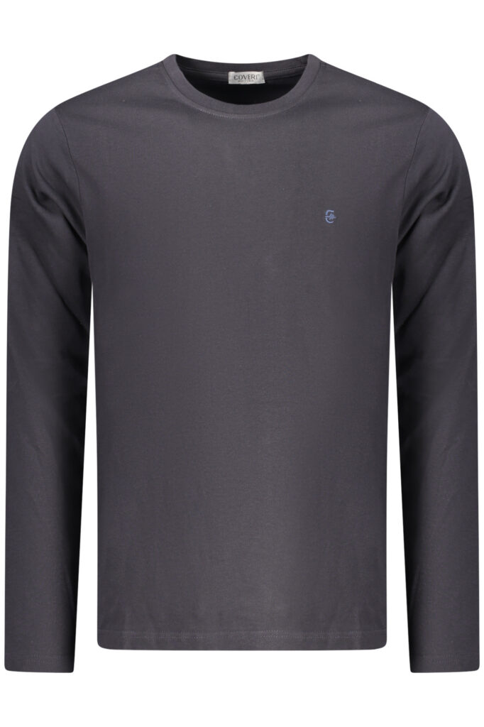 COVERI MOVING MEN'S LONG-SLEEVED T-SHIRT, BLUE