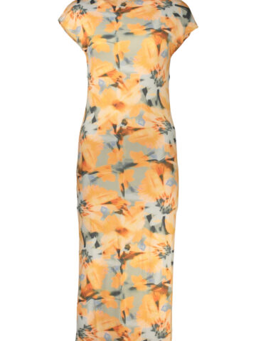 DESIGUAL Damen Maxikleid Orange