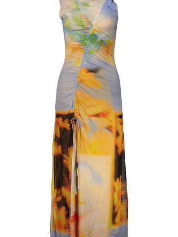 DESIGUAL Damen Maxikleid Blau