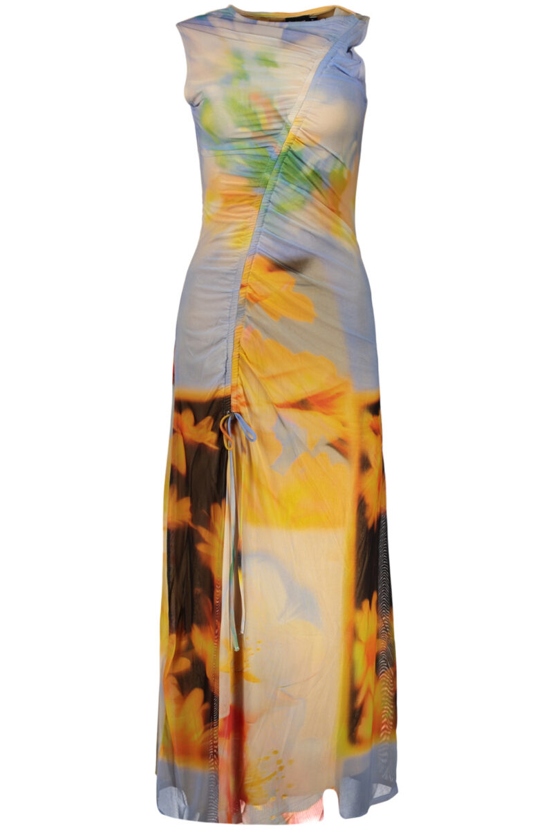 DESIGUAL Damen Maxikleid Blau