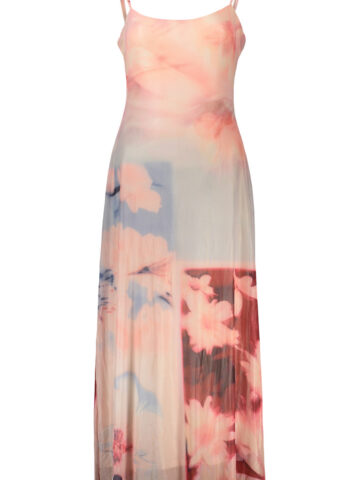 DESIGUAL Damen Kleid Lang Pink