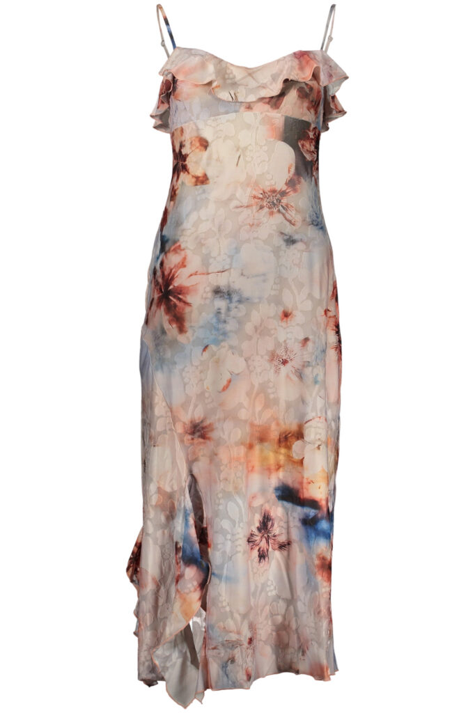 DESIGUAL WOMEN'S LONG PINK DRESS 26SWVK35_RS3067