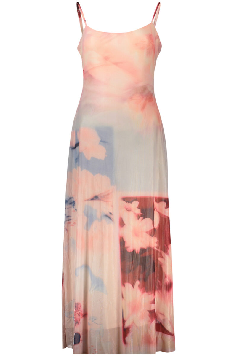 DESIGUAL Damen Kleid Lang Pink