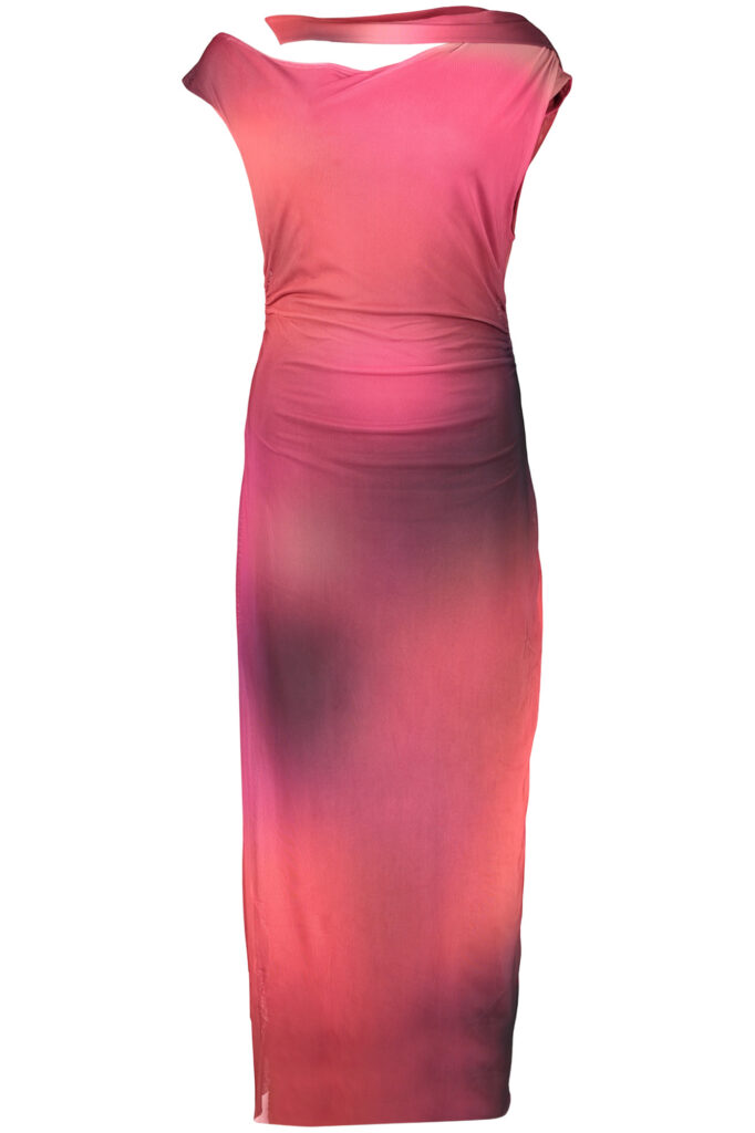 DESIGUAL WOMEN'S LONG PURPLE DRESS 26SWVK19_VI3098
