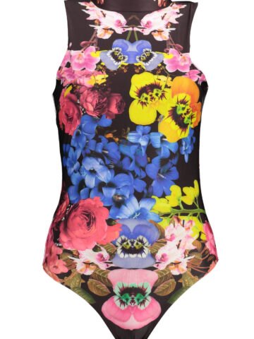 DESIGUAL WOMEN'S BLACK TANK TOP BODY