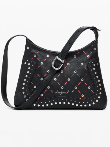 DESIGUAL WOMEN'S BLACK BAG 25WAXP38_NE2000