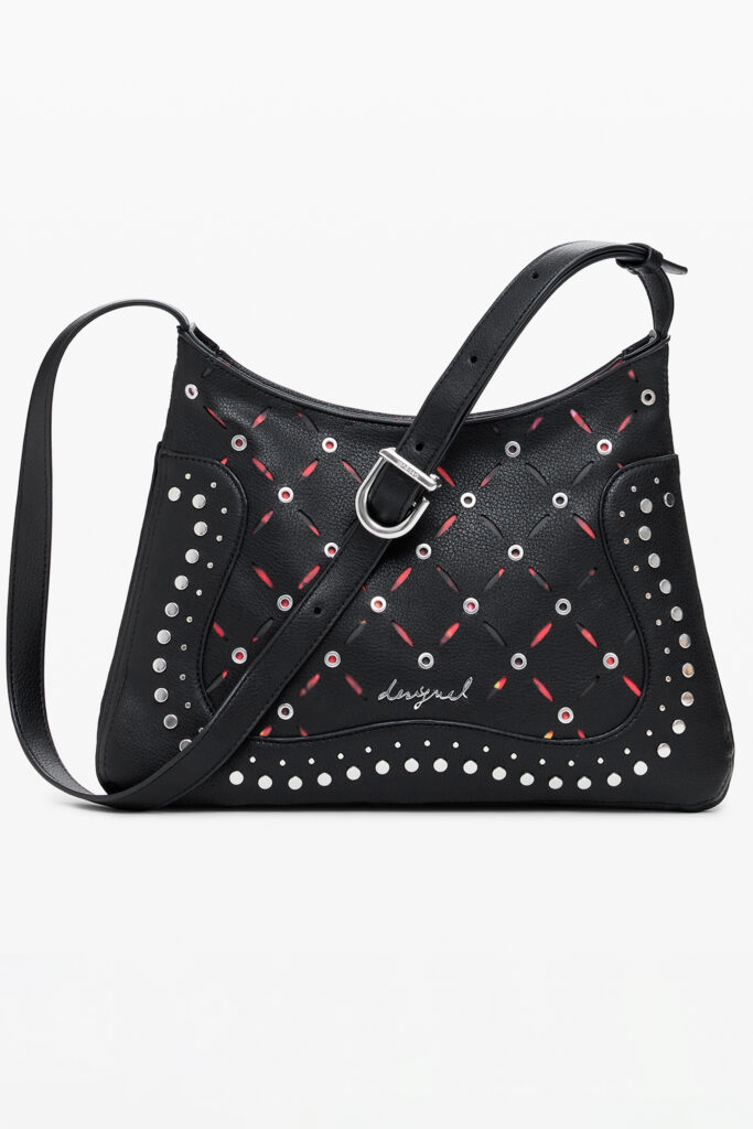 DESIGUAL WOMEN'S BLACK BAG 25WAXP38_NE2000