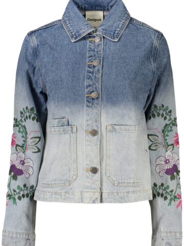 Desigual Damen Jeansjacke Blau