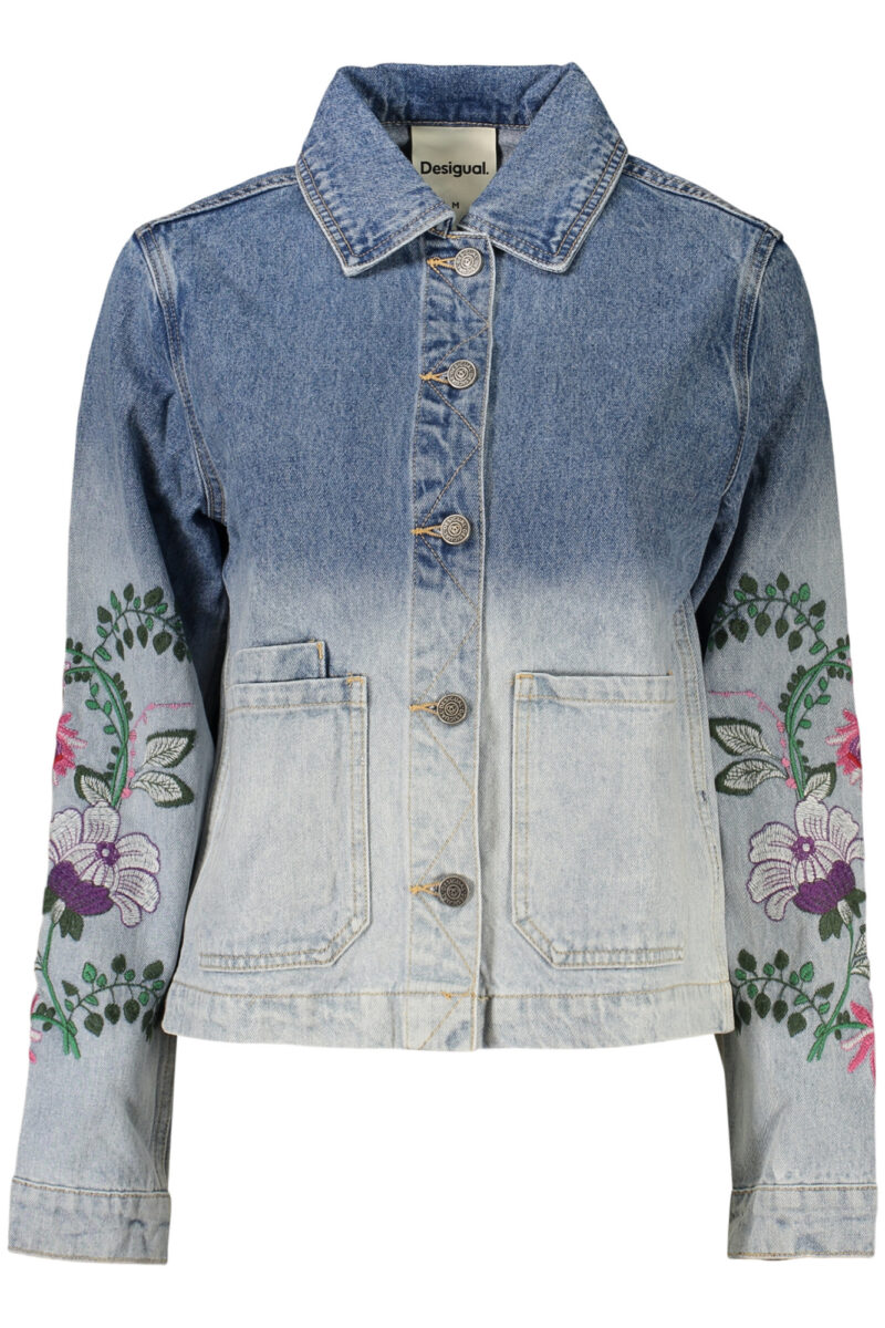 Desigual Damen Jeansjacke Blau