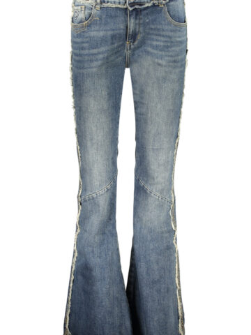 DESIGUAL Damen Jeans Blau