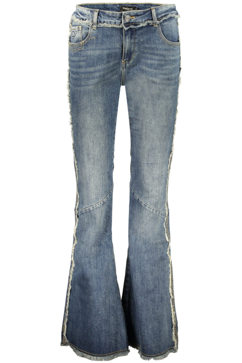 DESIGUAL Damen Jeans Blau