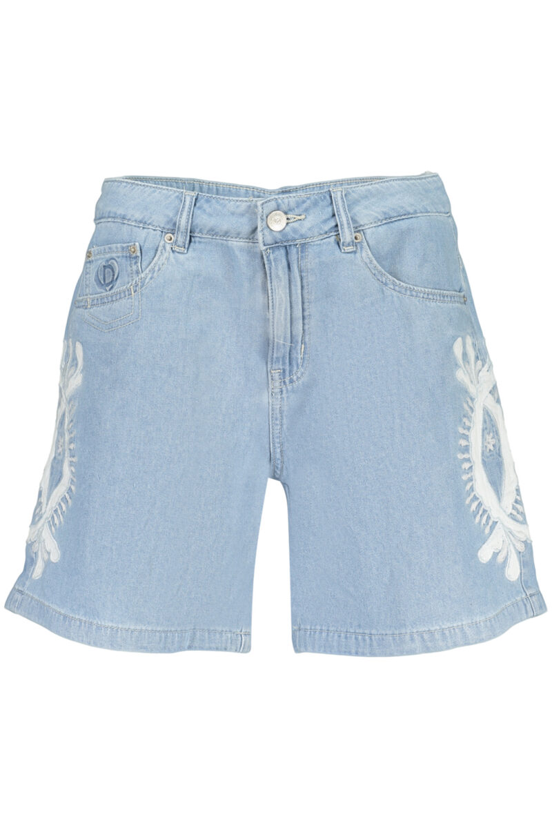 DESIGUAL Damen Jeans-Shorts Blau