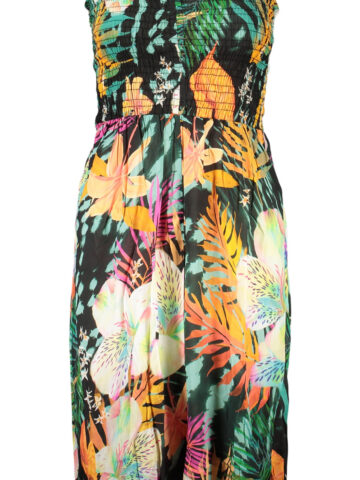 DESIGUAL WOMEN'S BLACK OVERALLS