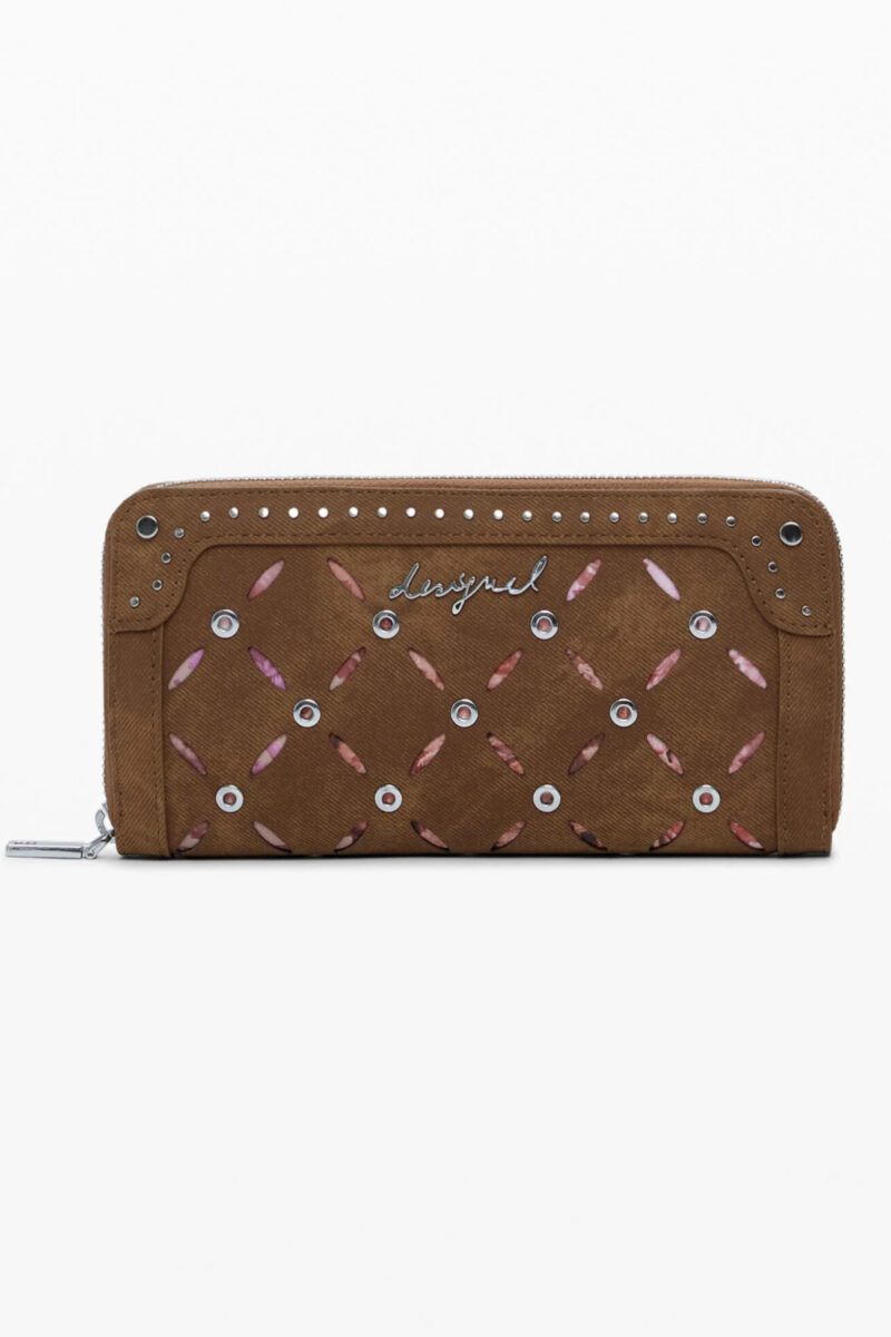 Desigual Damen Geldbörse Braun