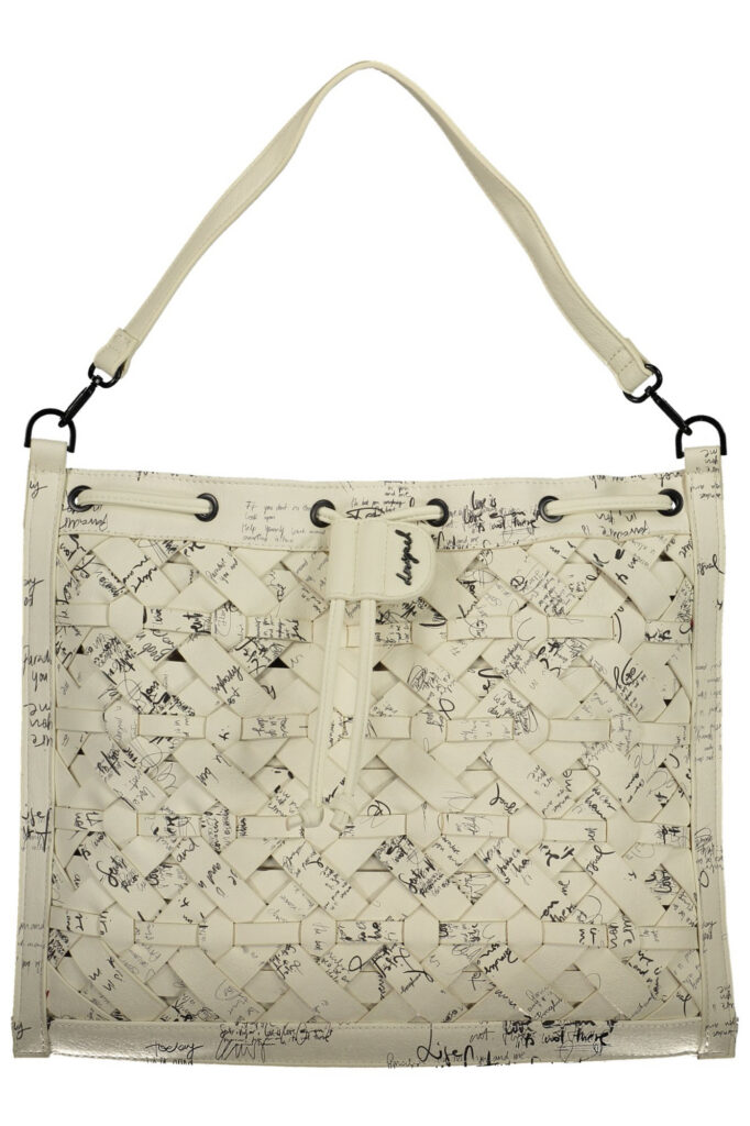 DESIGUAL WOMEN'S WHITE BACKPACK 26SAXP27_BI1008
