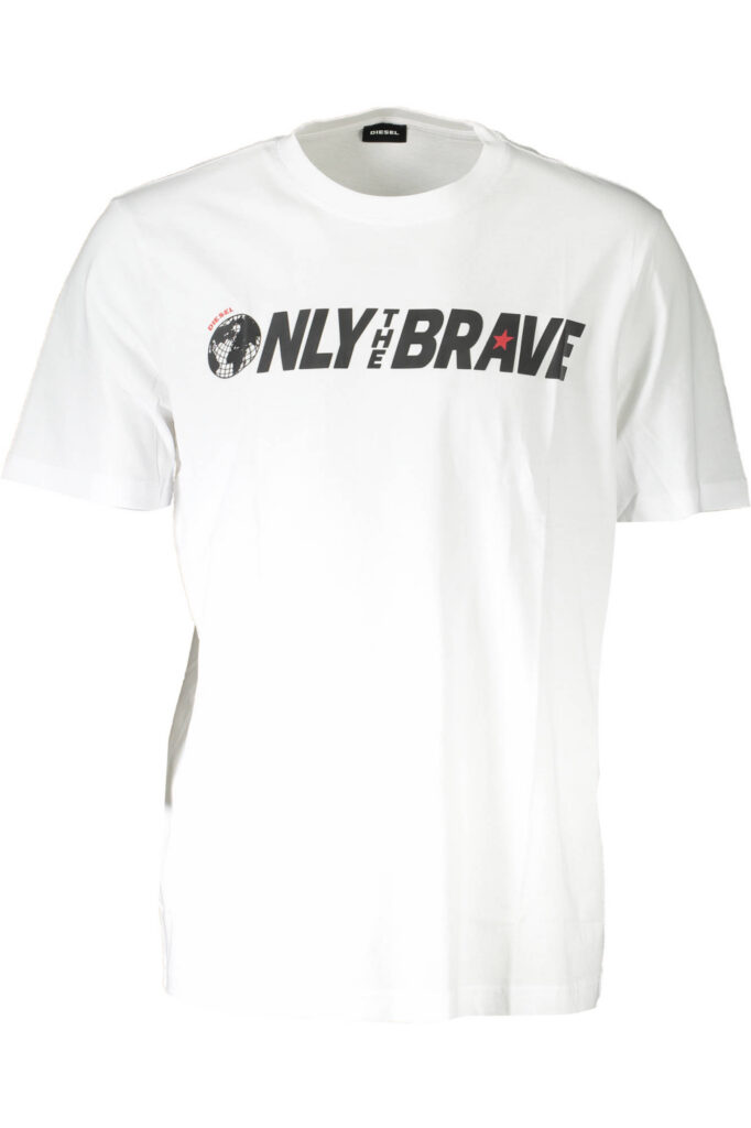 DIESEL SHORT SLEEVE T-SHIRT MEN WHITE