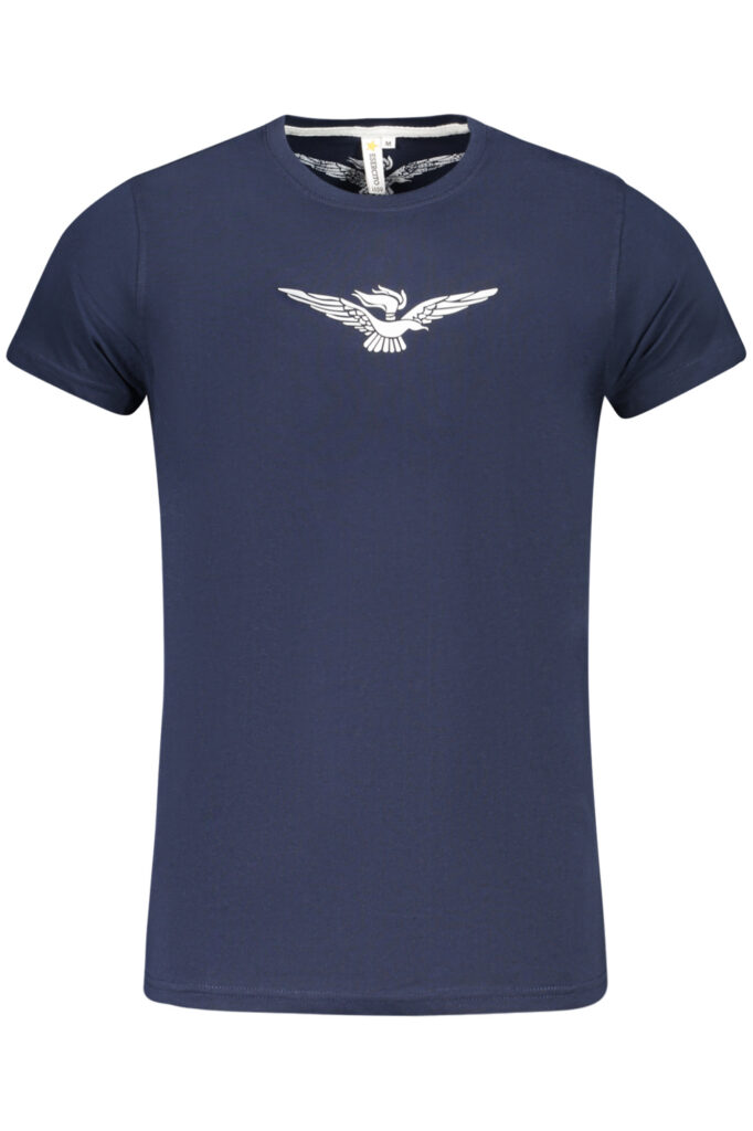 ARMY 1659 Herren T-Shirt Kurzarm Blau