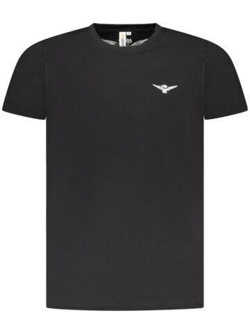 ARMY 1659 schwarzes Herren-T-Shirt mit kurzem Arm