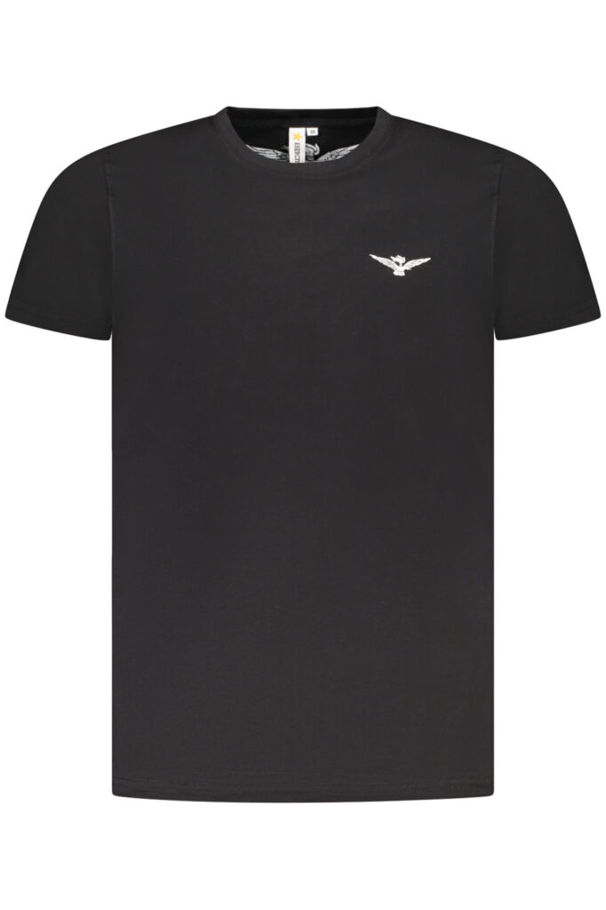 ARMY 1659 schwarzes Herren-T-Shirt mit kurzem Arm