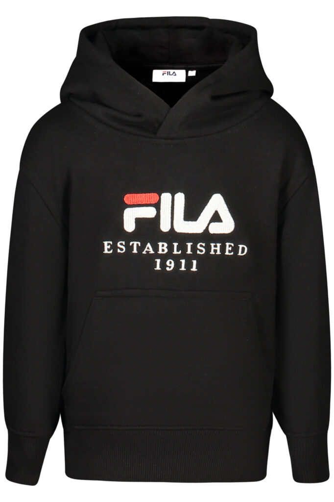 FILA Kinder Sweatshirt Schwarz ohne Reißverschluss