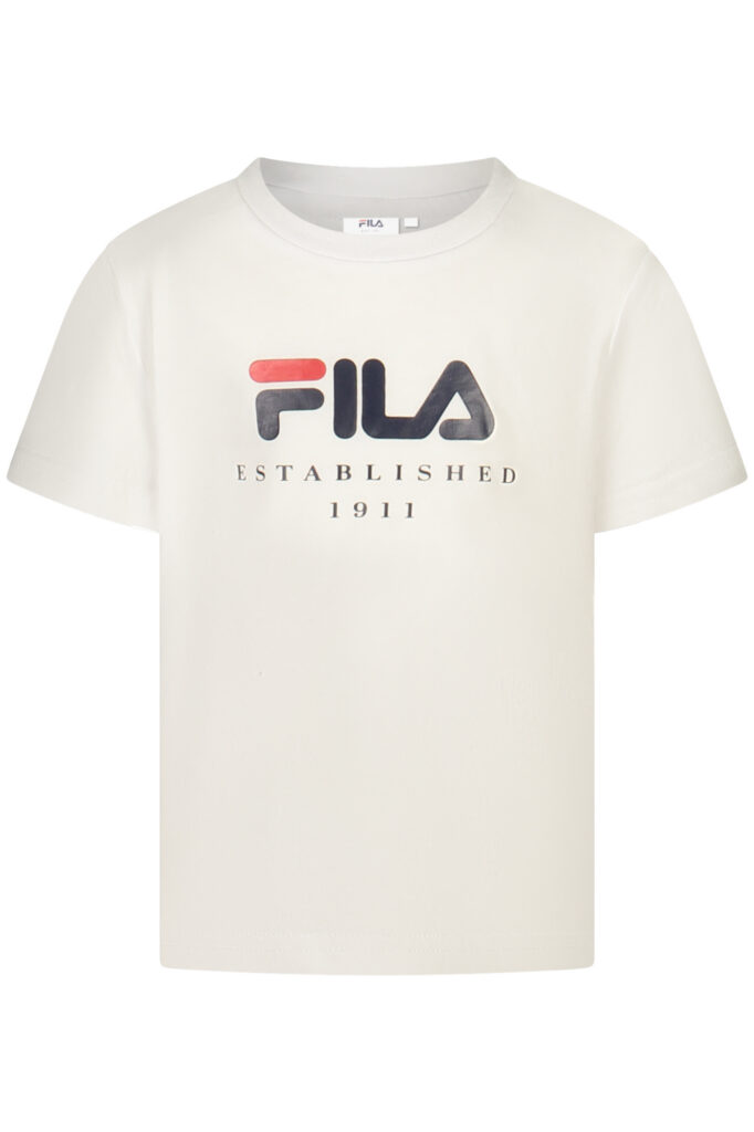 FILA Mädchen T-Shirt kurzarm weiß