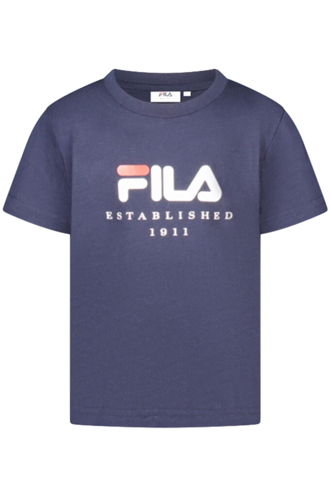 FILA Mädchen T-Shirt Kurzarm Blau