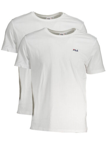 FILA Herren Kurzarm-Shirt Weiß