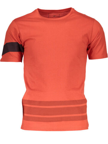 GAS Herren T-Shirt kurzer Arm Orange