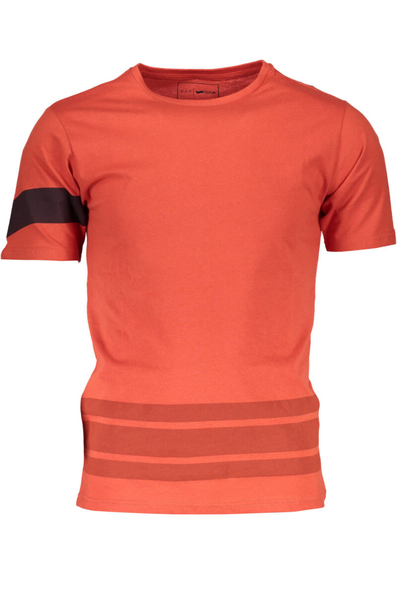 GAS Herren T-Shirt kurzer Arm Orange