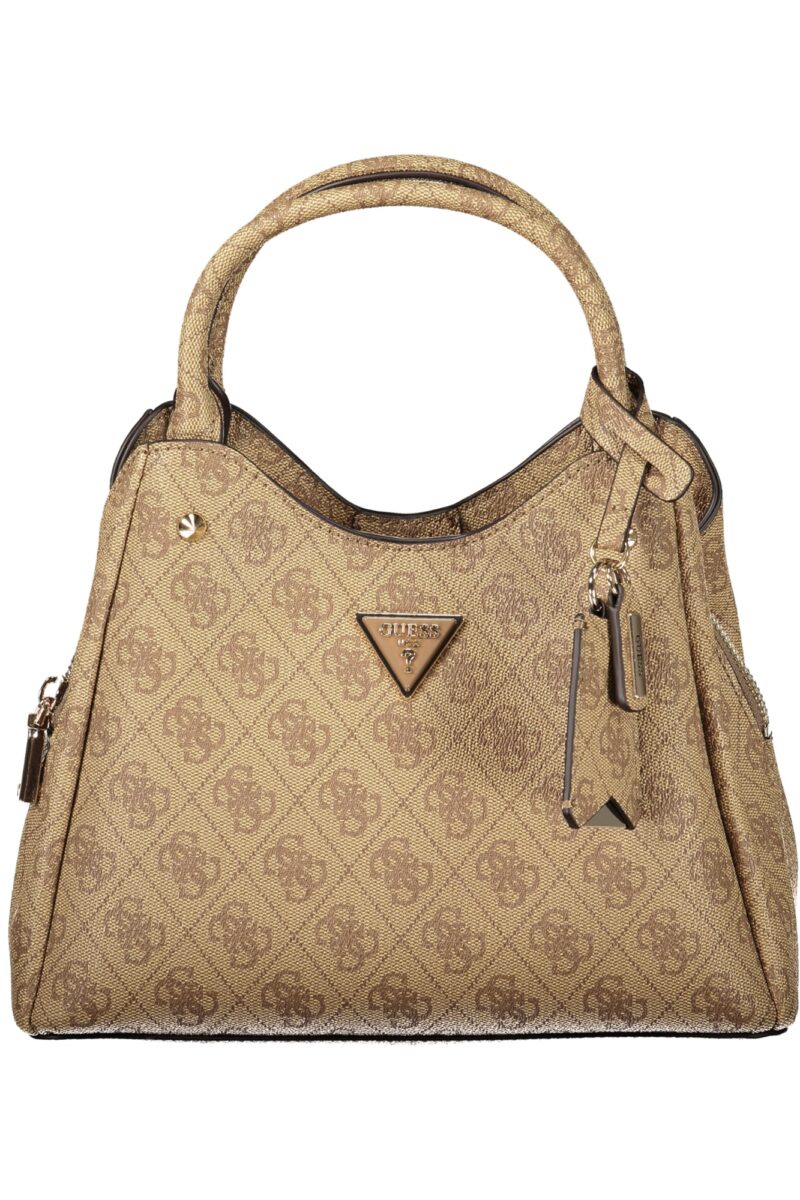 GUESS JEANS Damen Handtasche Beige