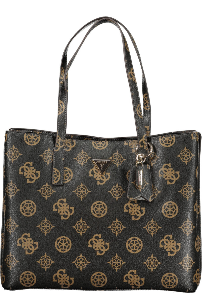 GUESS JEANS Damen Handtasche Braun