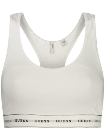 GUESS JEANS Damen Bralette Weiß
