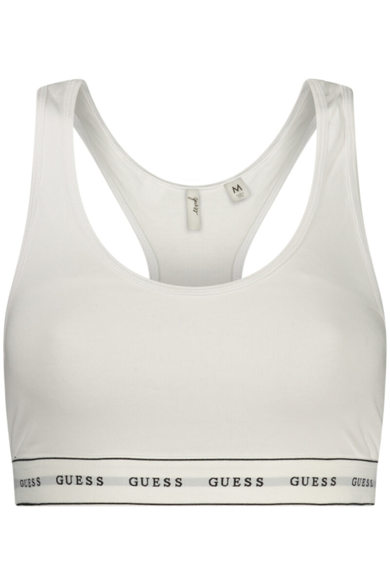 GUESS JEANS Damen Bralette Weiß