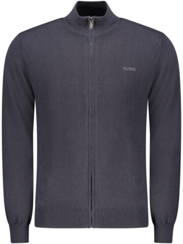 GUESS JEANS MEN'S BLUE CARDIGAN