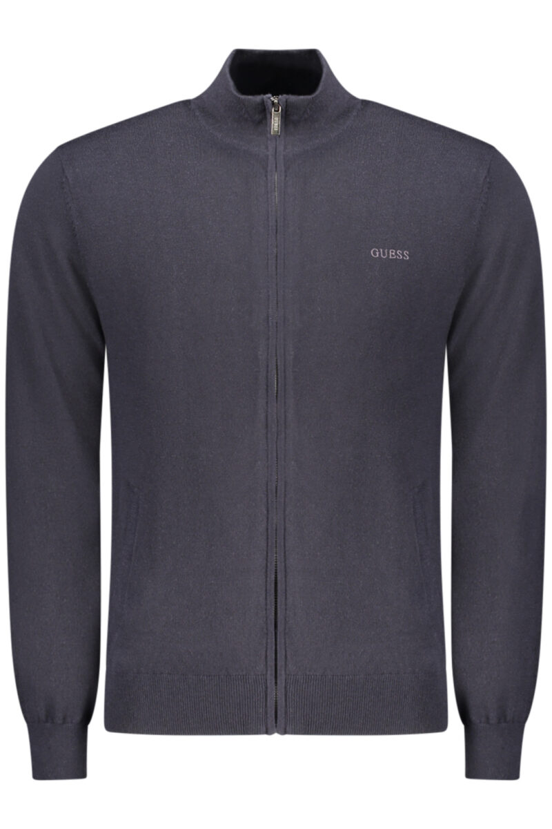 GUESS JEANS MEN'S BLUE CARDIGAN