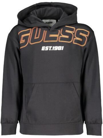 GUESS JEANS Kinder Sweatshirt ohne Reißverschluss Schwarz