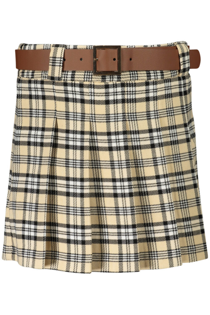 GUESS Jeans Damen Shorts Rock Beige