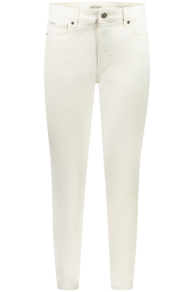 GUESS JEANS WOMEN'S WHITE DENIM JEANS W5GA92D5O01_BIGJOV