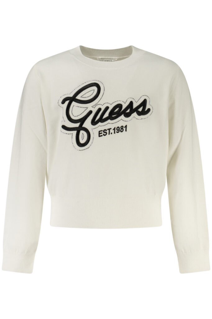 GUESS JEANS Mädchen Sweatshirt Weiß