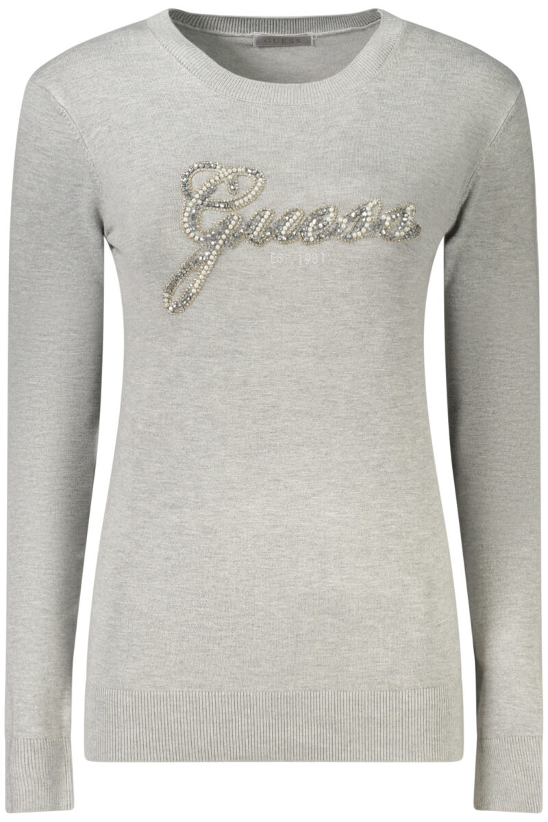 GUESS JEANS WOMEN'S GREY SWEATER W6BR53Z1454_GRLMGY