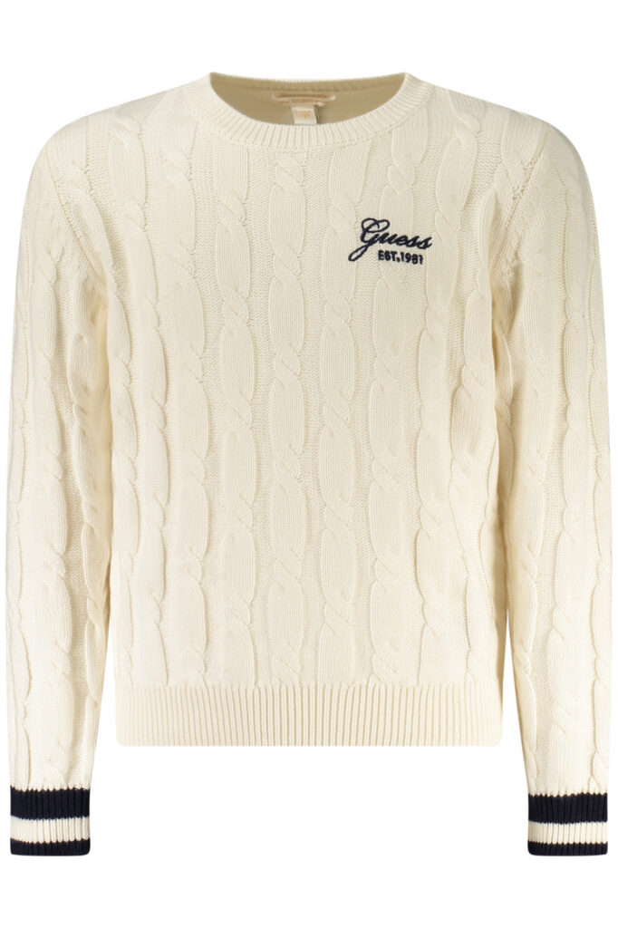GUESS JEANS Mädchen Sweater Weiß