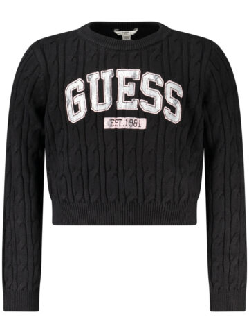 Guess Jeans Mädchen Pullover Schwarz