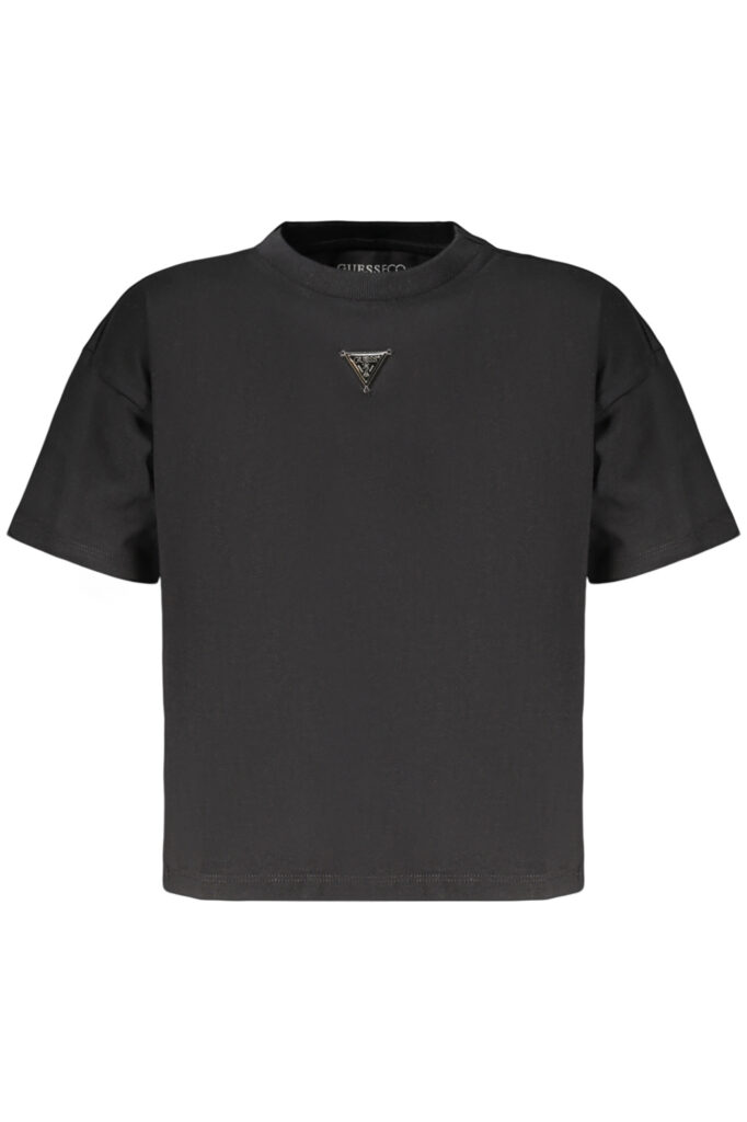 GUESS JEANS Kinder T-Shirt Schwarz