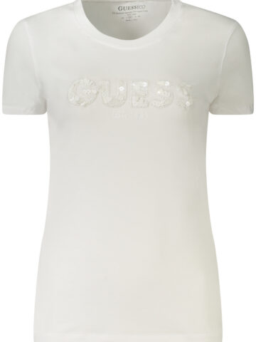 Damen T-Shirt mit kurzem Arm weiß