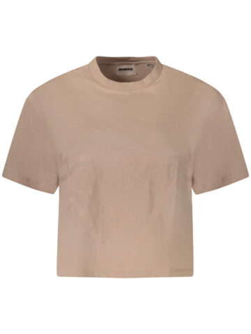 GUESS JEANS WOMEN'S SHORT SLEEVE T-SHIRT PINK V2YI06K8HM0_RSG4Q9