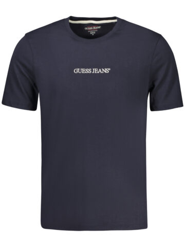 GUESS JEANS Herren T-Shirt Kurzarm Blau