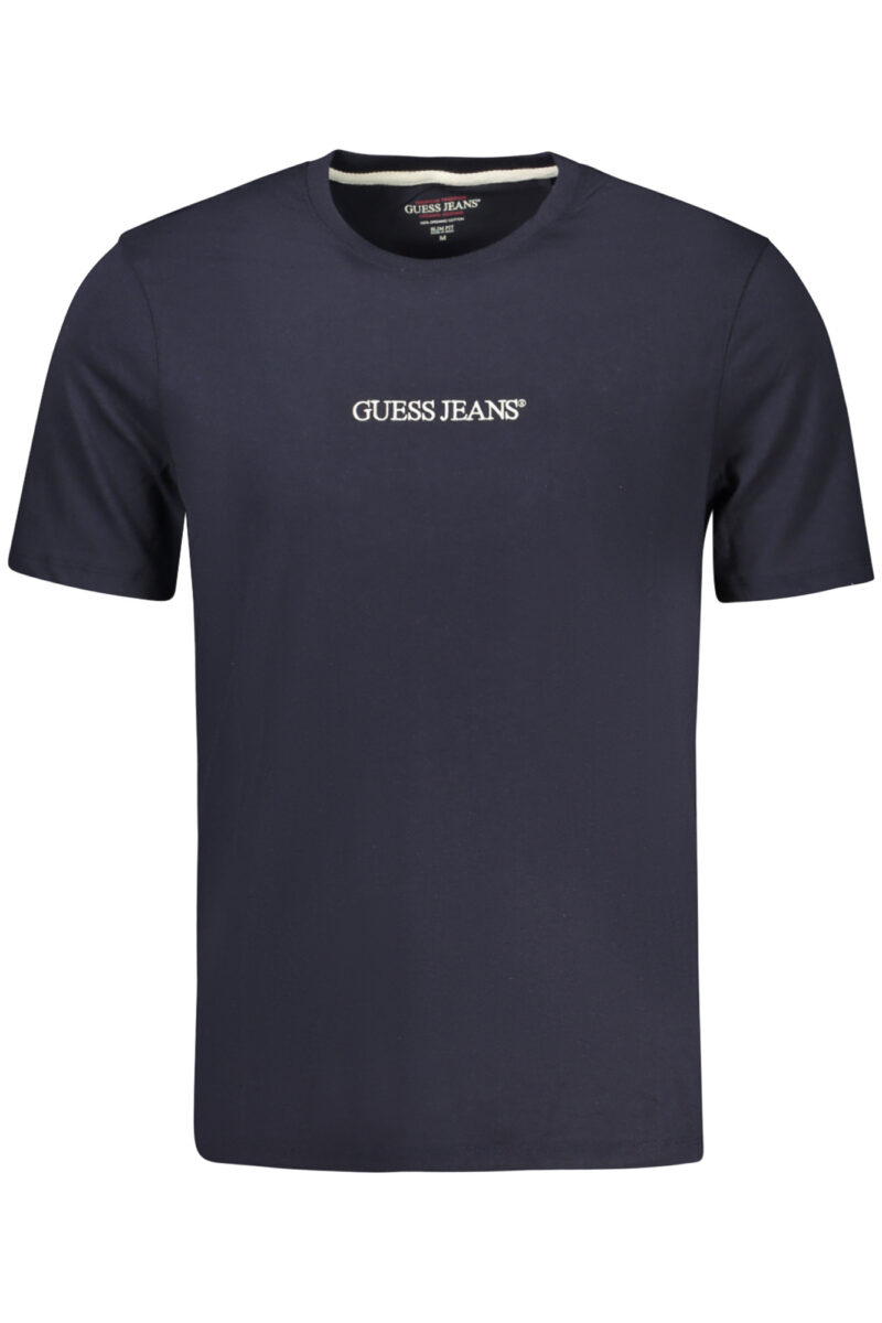 GUESS JEANS Herren T-Shirt Kurzarm Blau