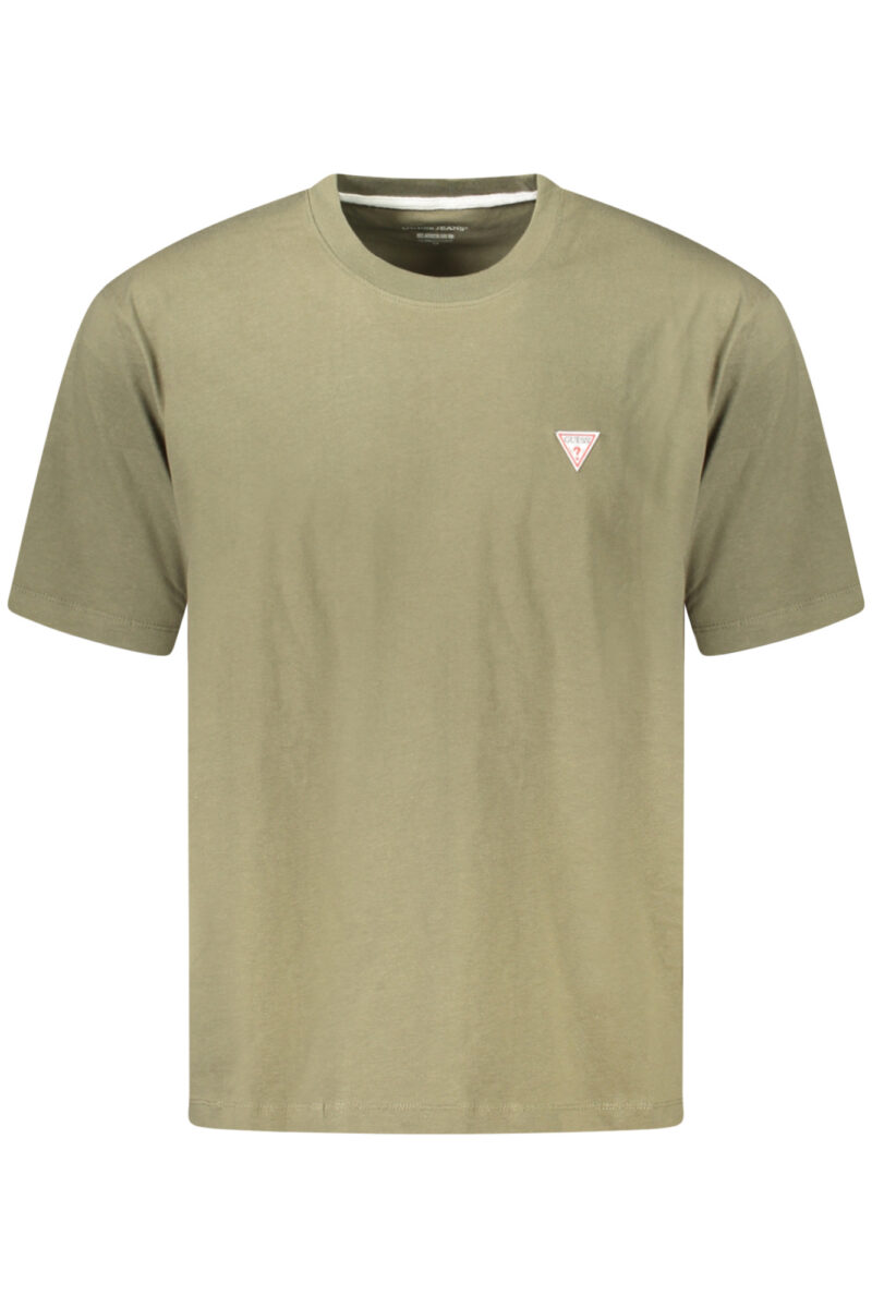 GUESS JEANS Kurzarm T-Shirt Herren Grün